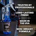 LANE'S Super Blue Tire Dressing Spray | High-Gloss Car Tire Shine Spray | No Sling, No Run, Long Lasting | Protects from Cracks & UV Rays | Non-Greasy Automotive Dressing & Cleaner | 16oz