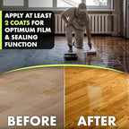 Eco-Poly Polyurethane Sealer — Non-Toxic, Low Odor, Quick-Dry Water Based Protective Spar Varnish for Indoor & Outdoor, Clear Gloss 1 Gallon Polyurethane Sealant for Wood, Concrete, Multiple Surfaces