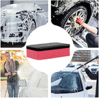Car Clay Bar Sponge Detailing Block Cleaning Pad Contaminant Eraser Paint Grime Debris Restore Finish Auto Care Tool Kit Soft Abrasive Safe Efficient Shine Smooth Grip