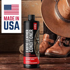 Exotic Leather Conditioner for Boots — 3-in-1 Cleaner, Conditioner & Protectant for Ostrich, Python, Lizard, Caiman & Snakeskin, Leather Boot Care Kit for Cowboy Boots, 8 fl oz Spray, Made in USA