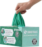 Arkwright Smart Rags Microfiber Cleaning Cloths Bulk, Case of 400, Lint Free 180 GSM Reusable Towels for Auto, Office and Household Cleaning, 12 x 12 in, Green