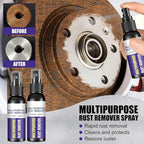 Multipurpose Rust Remover Spray, Rust Stain Powder Eraser for Cast Iron, Treatment for Metal, Iron Remover Car Detailing, Car Maintenance Cleaning Dissolver (6)