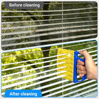 3pcs Window Blind Cleaner Duster Tool,2026 New Cleaning Tools,7 Fingers Washable Microfiber Dusters for Cleaning,Crevice Cleaning Brush, Duster for Venetian Blinds & Air Conditioner Vents（Blue