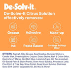 Orange-Sol De-Solv-It Citrus Solution – Multi-Surface Cleaner & Degreaser, Removes Sticky Residue, Oil & Grease, 33 oz (Pack of 2)