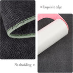 KinHwa Dog Towels Super Absorbent Microfiber Dog Drying Towel for Drying Dogs Soft Pet Bath Towels and Cats with Embroidered Paw Black and Grey 30inch x 50inch