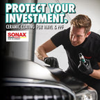 SONAX Profiline PPF + Vinyl Ceramic Coating | Long-Lasting 3-Year Protection for Paint Protection Film & Vinyl Wraps | Enhances Color | Safe for Glossy & Matte Finish | Easy to Apply | 279000 | 50 ml
