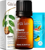 100% Pure Elemi Essential Oil - 0.34 Fl Oz - Elemi Oil for Hair, Skin, Diffuser, Aromatherapy & DIY Candle Making Scent