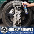Chemical Guys CLD_203 Signature Series Wheel Cleaner, 128 fl oz + ACC_B01 Gerbil Wheel & Rim Brush (for Exhaust, Tires, Rims, Engine Bays, & More) + ACCG08 Wheelie All Exterior & Wheel Brush