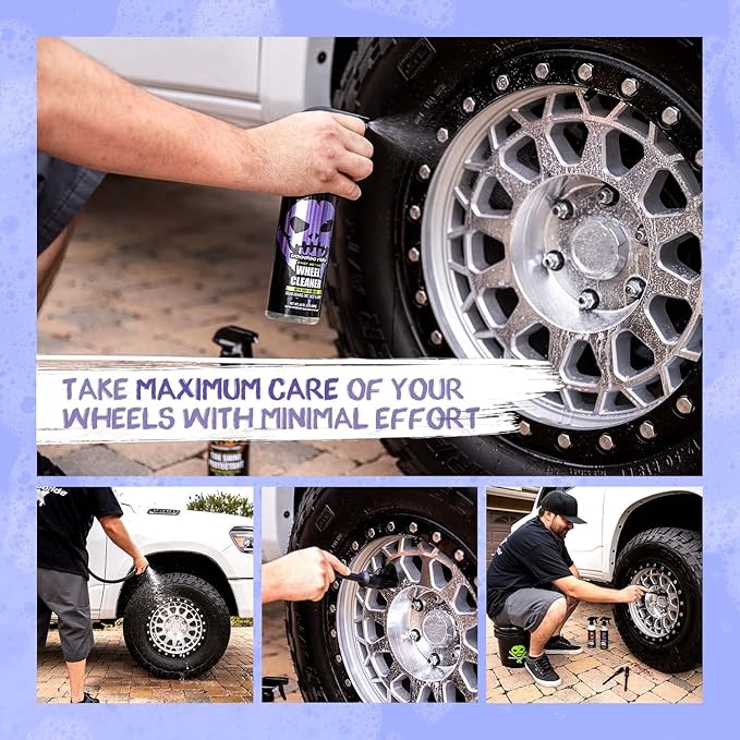Voodoo Ride ® VR-1014 Wheel Cleaner with Iron Remover Fast-Acting 16oz