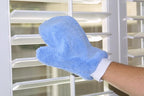 Eurow Microfiber Terry Weave Dusting & Polishing Mitt, Lint-Free, Scratch-Free, Ultra-Soft, for Home Cleaning & Auto Detailing, 2-Pack