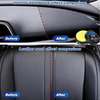 2Pcs Leader Cleaning and Care Cream & Cleaning Paste for Leather Care, Automotive Interior Leather Cleaning Cream, Leather Repair Kit Car Interior, Car Leather Conditioner Oil Paste