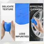 X AUTOHAUX Car Clay Bar Wash Mud Blue 100g Detailing Cleaning Polishing Tool for Cleaning Cars RV Boats Bus Coating