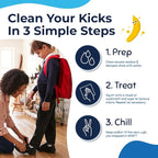 Miss Mouth's Messy Eater Stain Treater and Messy Steppers Shoe Cleaner Magic Duo - Stain Remover for Clothes, Carpet, Upholstery and Shoe Cleaner for Sneakers, Leather, Cloth, Mesh