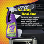 Wizards - Wipe Down Quick Detailer Spray - Matte Finish Cleaning Solution - Effortless On-The-Go Detailing for Flat, Suede, and Denim Surfaces - Professional Auto and Motorcycle Care Essential - 22 Oz