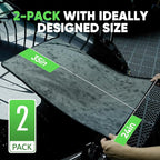 KKV 2-Pack Microfiber Towels (35"x 24") Extra Large Ultra Absorbent Drying Towel for Cars and Trucks, Without Streaks, Scratches, or Water Spots
