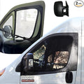 Living in a Bubble Magnetic Bug Screen for Front Doors (Pair), Compatible with RAM Promaster. Vanlife Accessories & Van Life Essentials