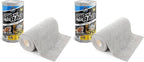 The Rag Company - Rip N' Rag Multi-Purpose Reusable Microfiber Towels for Home, Office, Garage, RV and More - 30 Count Roll - Premium 70/30 Blend - 200gsm (Pack of 2)