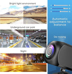 HD Backup Camera,Metal Housing 170 Degree Wide View Angle License Plate Rear View Camera for Car,Clear Night Vision IP69 Waterproof Rearview Universal Reverse Cam Kit for Vehicle SUV RV Pickup