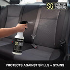 Suds Lab SG Upholstery Stain Guard for Car Seats, Cloth, Furniture, Restore Fabric Repellency and Prevent Stains, 32 Oz.