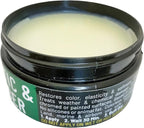 Plastic & Rubber Treatment - Non-Greasy. No Silicone. No Solvents. Paint Shop Safe. - Remove Wax/Compound/Polish Stains & Restore Sun Faded Interior & Exterior Trim. 7.5oz
