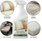 NOYATECH Travel size Couch Cleaner and Stain Remover. For sofas, car upholstery, carpets, rugs, mattresses, dining chairs, all Fabrics. Safe, for kids and pets.