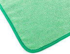 The Rag Company - Premium FTW Microfiber Cleaning Towels for Glass, Windows, Mirrors, Polished Surfaces - Streak-Free, Scratchless, 16" x16”, Green, 3-Pack