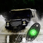Macarrie 12 Pods Rock LED Lights for Car SUV Underglow Lights Waterproof Neon Trail Rig Lamp Lighting for Truck Motorcycle Boat ATV UTV and More(Green)