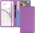 CoBak Car Registration and Insurance Holder - Vehicle Glove Box Car Organizer,Auto Truck Comparment Accessories Case with Magnetic Closure for Essential Document,Driver License,Cards
