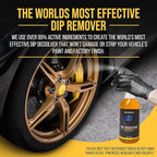 DipYourCar.com Plasti Dip Dissolver - Finish Remover, Striper, and Cleaner for Plastic Dip Painted Cars - Liquifies and Removes Dip to Thin to Peel (32 oz Spray Bottle)