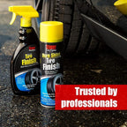 Stoner Car Care 91044 Original More Shine Tire Shine Spray – Tire Dressing Restores Deep Matte Black Finish with Long-Lasting Rain-Resistant Protection, Dry-to-Touch – 12 oz