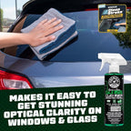 Chemical Guys Glass Cleaner Signature Series - Ammonia-Free Window and Mirror Spray for Cars, Trucks, SUVs, and RVs - Safe for Tinted Glass, Windshields, Household Windows & Interior Surfaces - 16 oz
