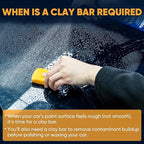 TEAWOO Car Clay Bar 4 Pack 400g, Premium No Scratch Magic Clay for Car Wash, Auto Detailing Cleaner for Auto, SUV, RV, Truck & Glass