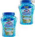 Clorox Fraganzia Crystal Beads Air Freshener, Long Lasting Room Deodorizer and Odor Eliminator Gel Beads to Freshen Home, Car, or Office, Fresh Ocean Breeze Scent, 12 Fl Oz - 2 Pack
