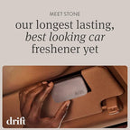 Drift Car Air Freshener - The Original Wood Air Freshener - Car Odor Eliminator - Long Lasting Scent - Metal Clip - Essential Oils - Clean Ingredients - Pine Scent 3 Pack Refill - NO CLIP INCLUDED