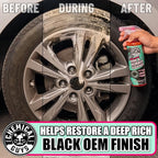 Chemical Guys Total Extract Tire & Rubber Cleaner 2 Pack 16 oz Each Restores Brown Tires, Cleans Rubber & Trim, Preps for Tire Shine & Ceramic Coating
