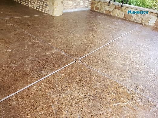 Nanotech Solutions Ultimate Sealant Wet Look- High Gloss Clear Sealer, Water Repellent Coating for Concrete, Masonry, Natural Stone, Slate Tile- UV Resistant, Water-Based, Indoor Outdoor (1 Gal.)