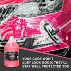 LANE'S Car Cleaning, Car Wash Soap The Perfect Shampoo for Auto, Exterior Care Products, High Foaming with Gentle Formula, Gallon