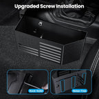 DIAMOOKY Upgraded Metal Magnetic Center Console Organizer for Jeep Wrangler JL/JLU/4XE 2018-2026 & Gladiator JT 2026 2025 2024-2020 Accessories, Gear Shift Side Storage Box,Integrated (Not for JK/JKU)