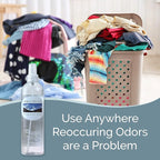 SMELLS BEGONE Air Freshener Spray - Odor Eliminator - Eliminates Odors from Smoke, Trash Cans, Pets, Cars and Boats - Fragrance Free - 12 Ounce