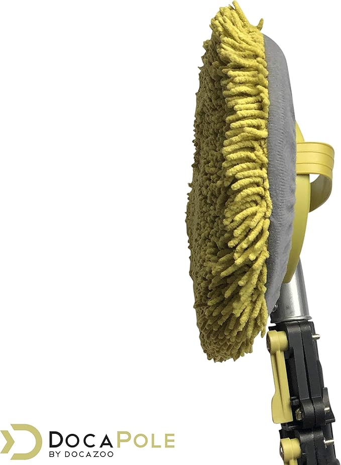 DOCA Car Wash Equipment - Car Wash Mop Attachment - Other Options Include Squeegee, Kit, Mitt, Soft Bristle Brush with or Without Long Handle Extension Pole