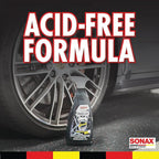 SONAX Beast Wheel Cleaner | Brake Dust Cleaner | Color Changing Rim Cleaner | Strong Wheel Cleaner | Easy Wheel and Rim Cleaner | Removes Baked On Brake Dust | 1 Liter | 33.8 fl oz