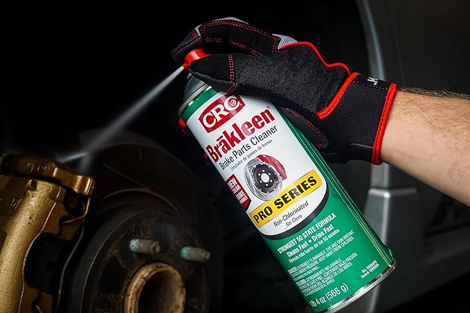 CRC Brakleen 1003663 Brake Cleaner Spray BPC Pro Series Non-Chlorinated 50 State Formula, 20 oz, [1 Pack]