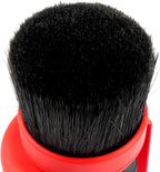 Maxshine Universal Red Large Mixed Bristle Brush with Storage Rack – Curved Grip & Soft Bristles – Ideal for Dashboard, Displays, Air Vents – Premium Brush for Wheels & Interior Detailing