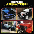 Carfidant Scratch and Swirl Remover - Car Scratch Remover for Vehicles Paint - Polishing Compound for Cars - Paint Restorer Kit with Pad, Microfiber and Drill Attachment