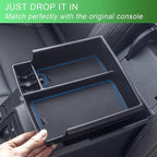TOPINSTALL New Blue Tray Compatible with 2021-2024 Ford Bronco & 2025+ Bronco 2-Door & 2025+ 4-Door Manual Transmission, Full Size Bronco Organizer (Not for Sport Model & 25 4 Doors AT)