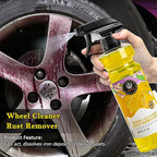 Wheel Cleaner Rust Remover, Car Wheel & Rim Finish Iron Remover Spray, Car Detailing Suppliers Rapid Removal of Surface Contaminants, Brake Dust and Rust, Auto Wheel Polish Shine Stuff-17.6 Fl.Oz