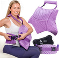 Zomaple Recovery Hysterectomy Pillow with Strap, Gel Pack & Lumbar Support – Post Abdominal Surgery Must Haves – Ideal for C-Section, Laparoscopic & Hernia Healing Comfort