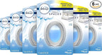 Febreze Small Spaces Air Freshener, Odor Eliminator, Linen & Sky (Pack of 6)