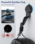 ZeeHoo Wireless Car Charger, 15w Fast Charging, Auto Clamping Car Phone Mount, Cell Phone Holder Charger, for iphone17 16 15 14 13 12 11 Pro Max Xs, Etc. (Black)