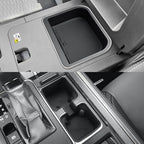 CDEFG 2Pcs Center Console Cool Box Organizer for 2024 2025 2026 Lexus GX 550 Armrest Storage Box Tray, for 2024-2026 Lexus GX 550 Accessories (Only Fit Cool Box)